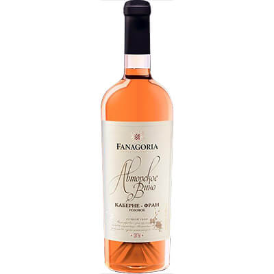 Вино Fanagoria Avtorskoe Vino Cabernet-Franc Rose