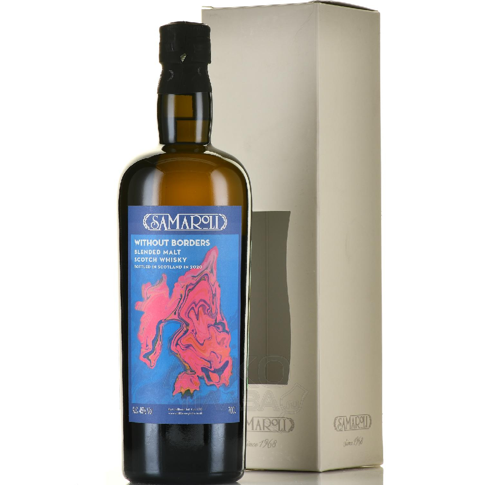 Виски Samaroli Without Borders Blended Malt Scotch (gift box)