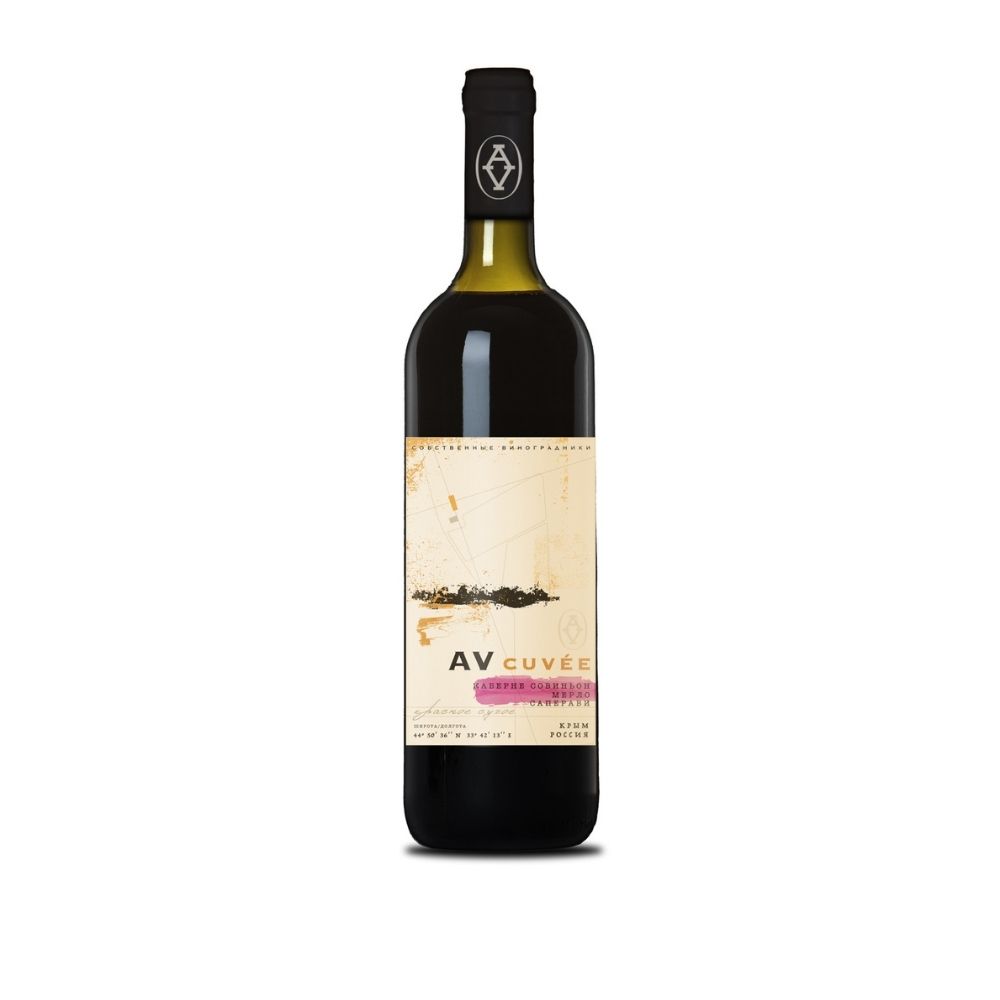 Вино Alma Valley AV cuvee Cabernet Sauvignon-Merlot-Saperavi