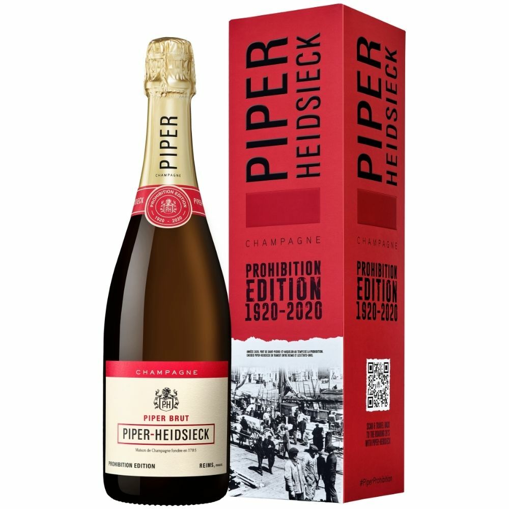 Шампанское Piper-Heidsieck Prohibition Edition Brut (gift box)