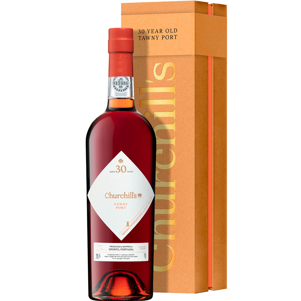 Портвейн Churchill’s Tawny Port 30 Years Old (gift box)