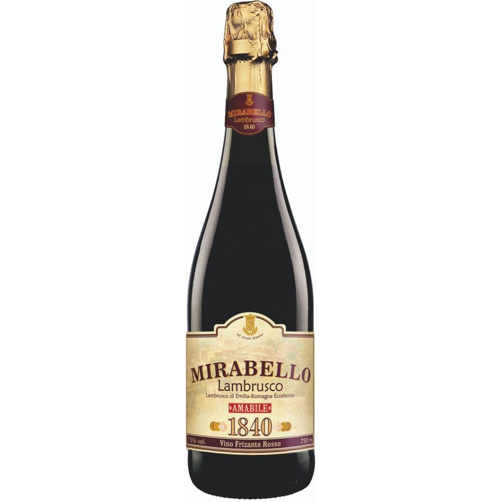 Игристое вино Mirabello Lambrusco Rosso