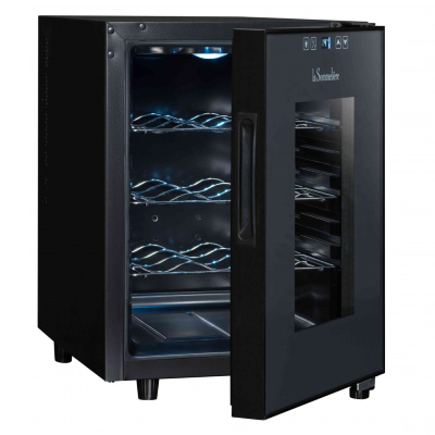 Винный шкаф монотемпературный LaSommeliere LS12C на 12 бутылок