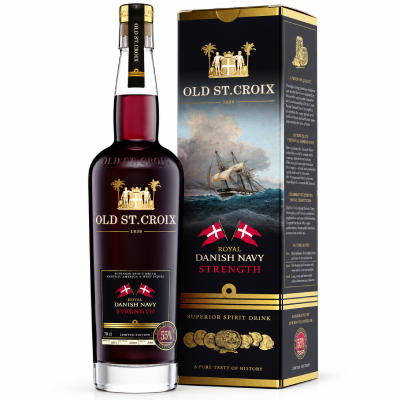 Ром Old St. Croix Royal Danish Navy Strength (gift box)