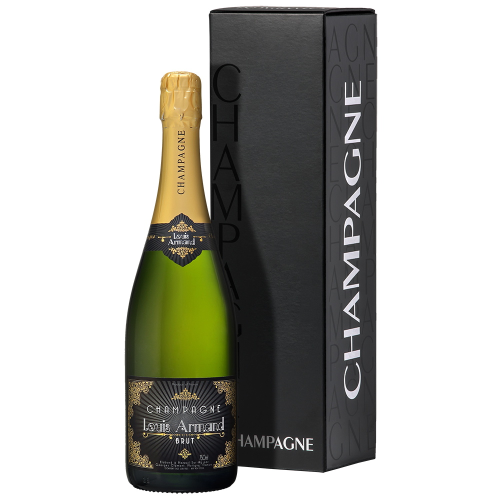 Шампанское Louis Armand Brut (gift box)