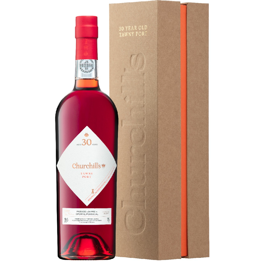 Портвейн Churchill’s Tawny Port 30 Years Old (gift box)