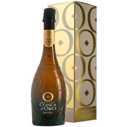 Игристое вино Conca d'Oro Prosecco Superiore Millesimato Conegliano Valdobbiadene Extra Dry (gift box)
