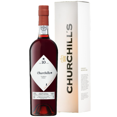Портвейн Churchill’s Tawny Port 10 Years Old (gift box)