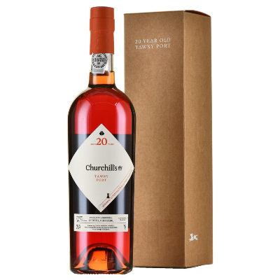 Портвейн Churchill’s Tawny Port 20 Years Old (gift box)